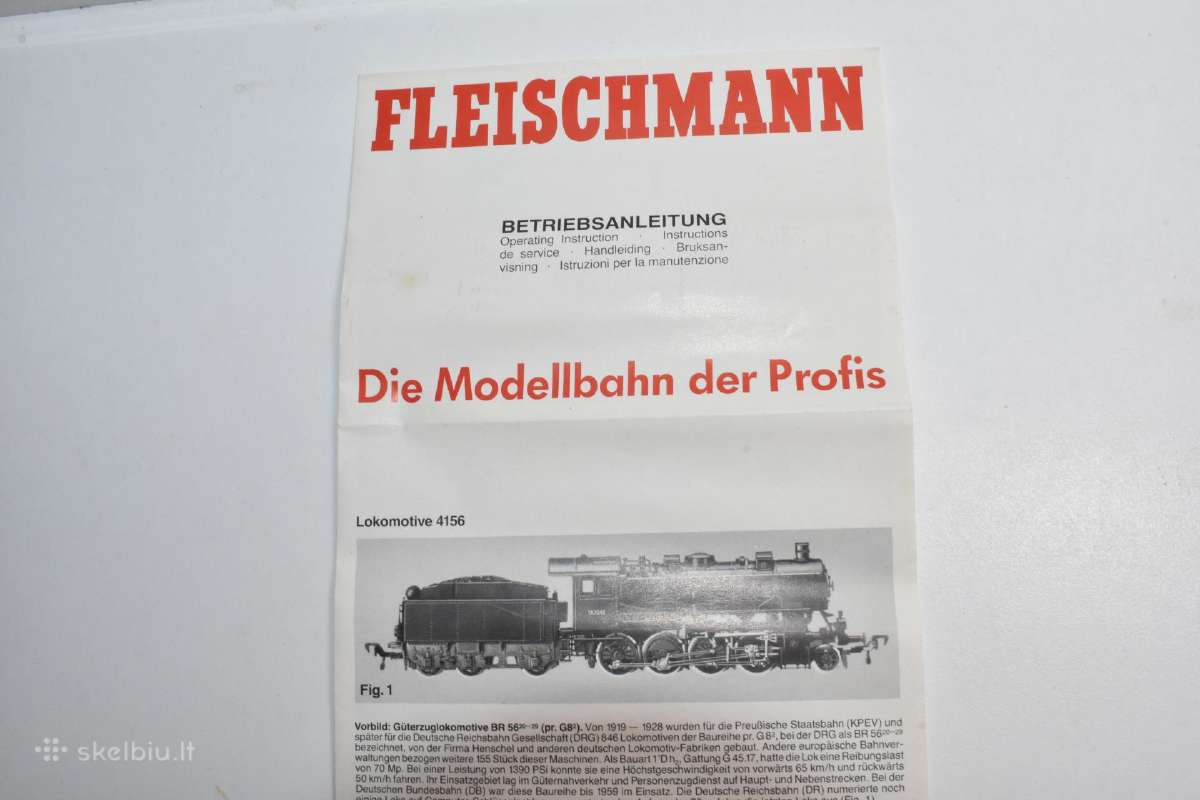 Fleischmann garvežys Br 56 - nuotraukos Nr. 5
