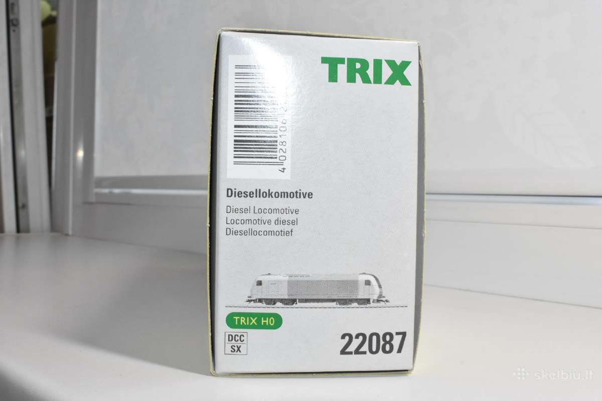Trix dyzelinis lokomotyvas Er 20 - nuotraukos Nr. 8