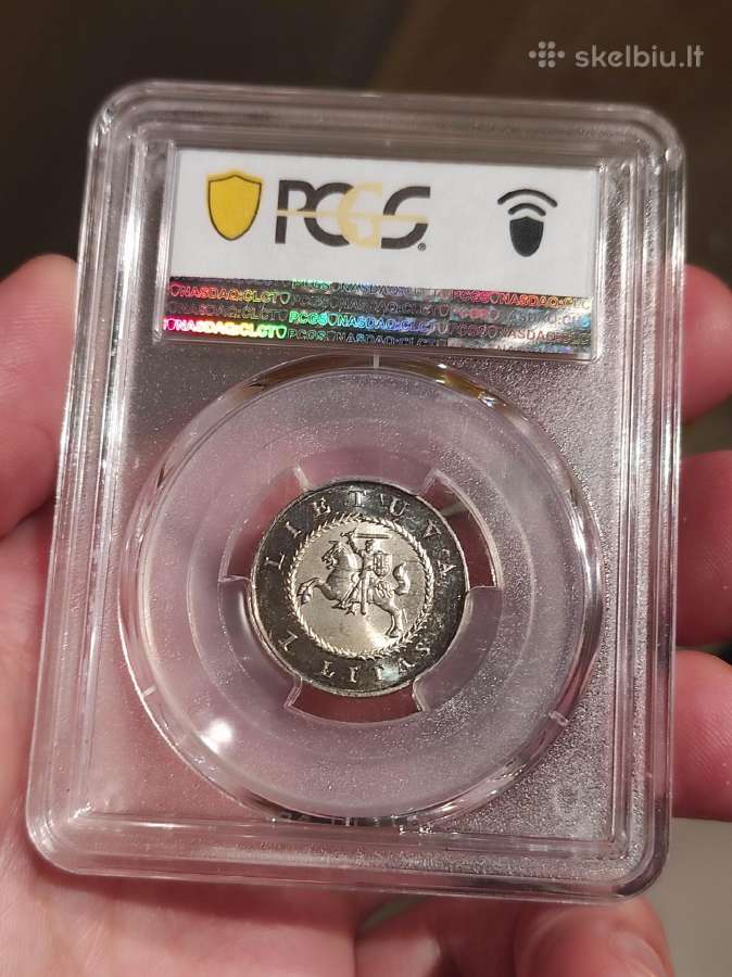 1 litas 2004 Vu Pcgs Ms67pl - nuotraukos Nr. 2