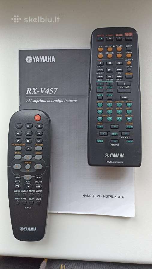 Receiveris Yamaha Ax-v457 - nuotraukos Nr. 8