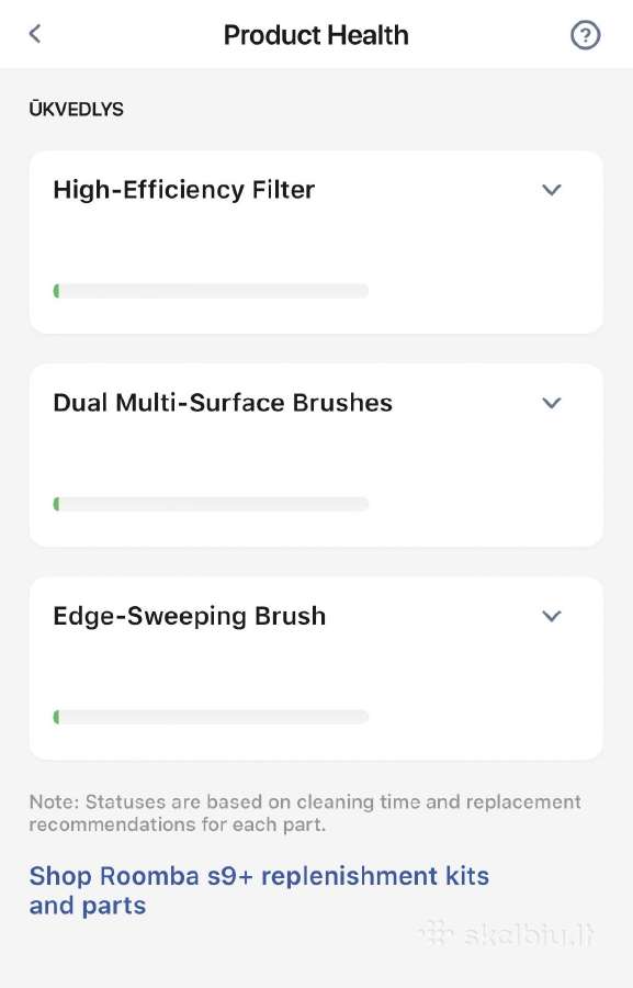 Roomba S9+ ir Braava Jet komplektas - nuotraukos Nr. 12