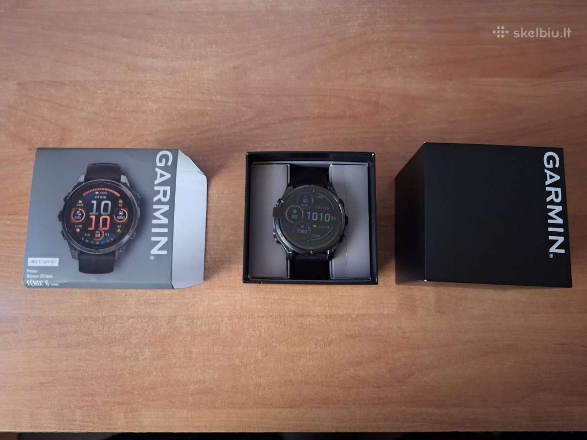 Parduodamas laikrodis Garmin Fenix 8 Solar 47mm - nuotraukos Nr. 6