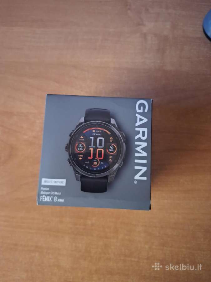 Parduodamas laikrodis Garmin Fenix 8 Solar 47mm - nuotraukos Nr. 8
