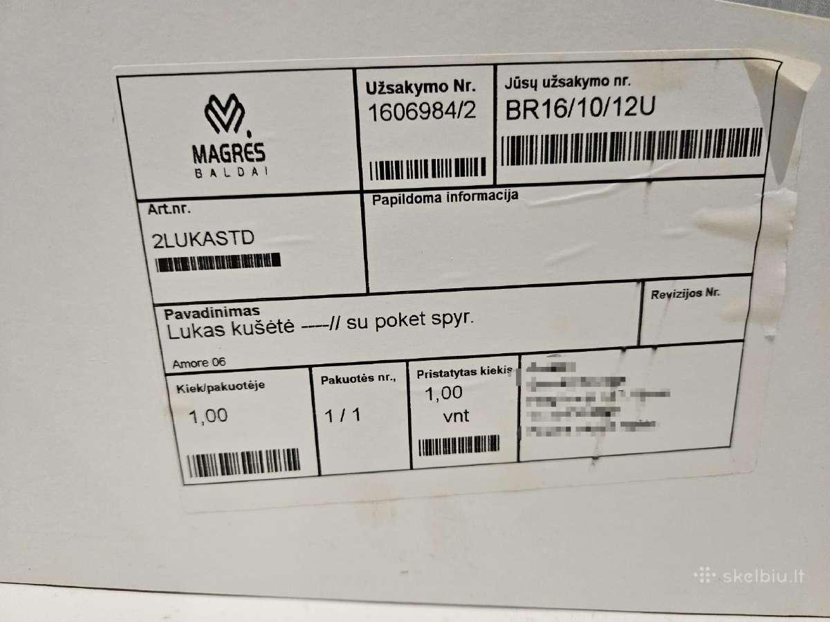 Magrės baldai sofa lova kušetė - nuotraukos Nr. 7