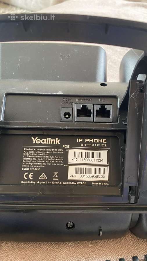 Yealink Sip-t21p E2 - nuotraukos Nr. 4