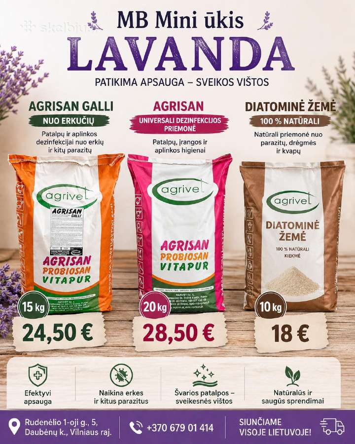 Kombinuoti pašarai Deheus, papildai, įranga. - nuotraukos Nr. 4
