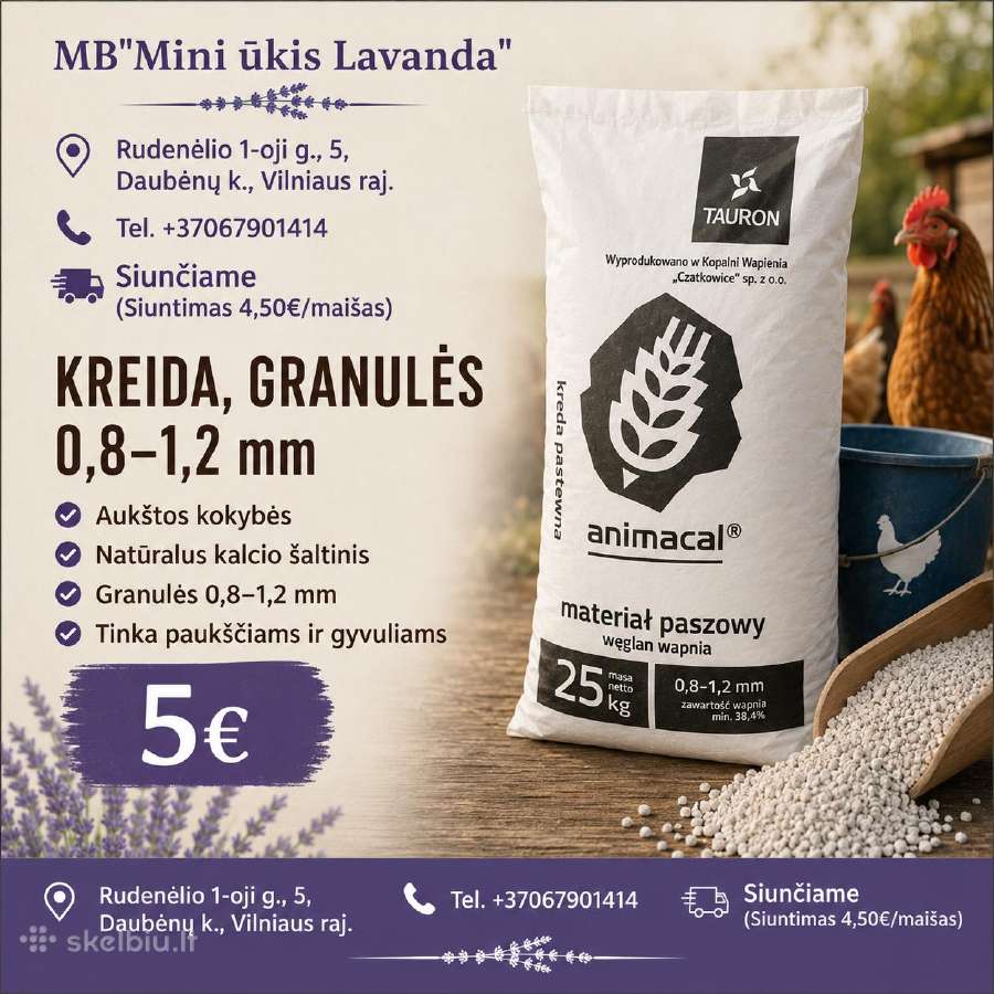 Kombinuoti pašarai Deheus, papildai, įranga. - nuotraukos Nr. 7
