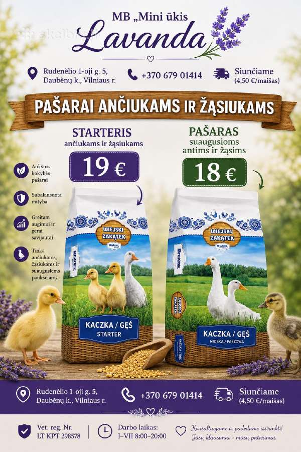 Kombinuoti pašarai Deheus, papildai, įranga. - nuotraukos Nr. 13