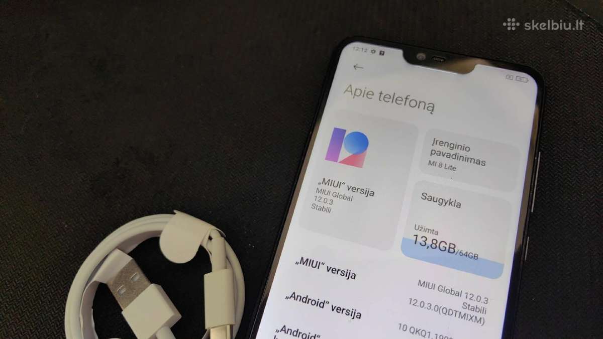 Xiaomi Mi 8lite 4/64gb dual sim - nuotraukos Nr. 5