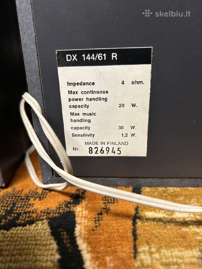 Dux (Philips) Dx-144 61r - nuotraukos Nr. 5