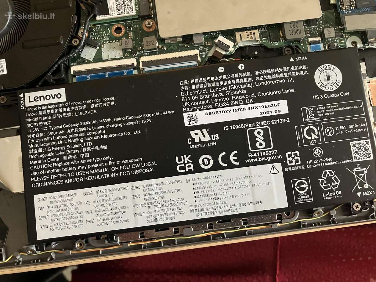 Thinkbook akumuliatorius L19l3pda