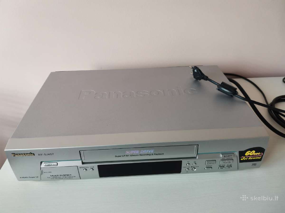 Panasonic Nv-sj407ee Super Drive Vhs grotovas