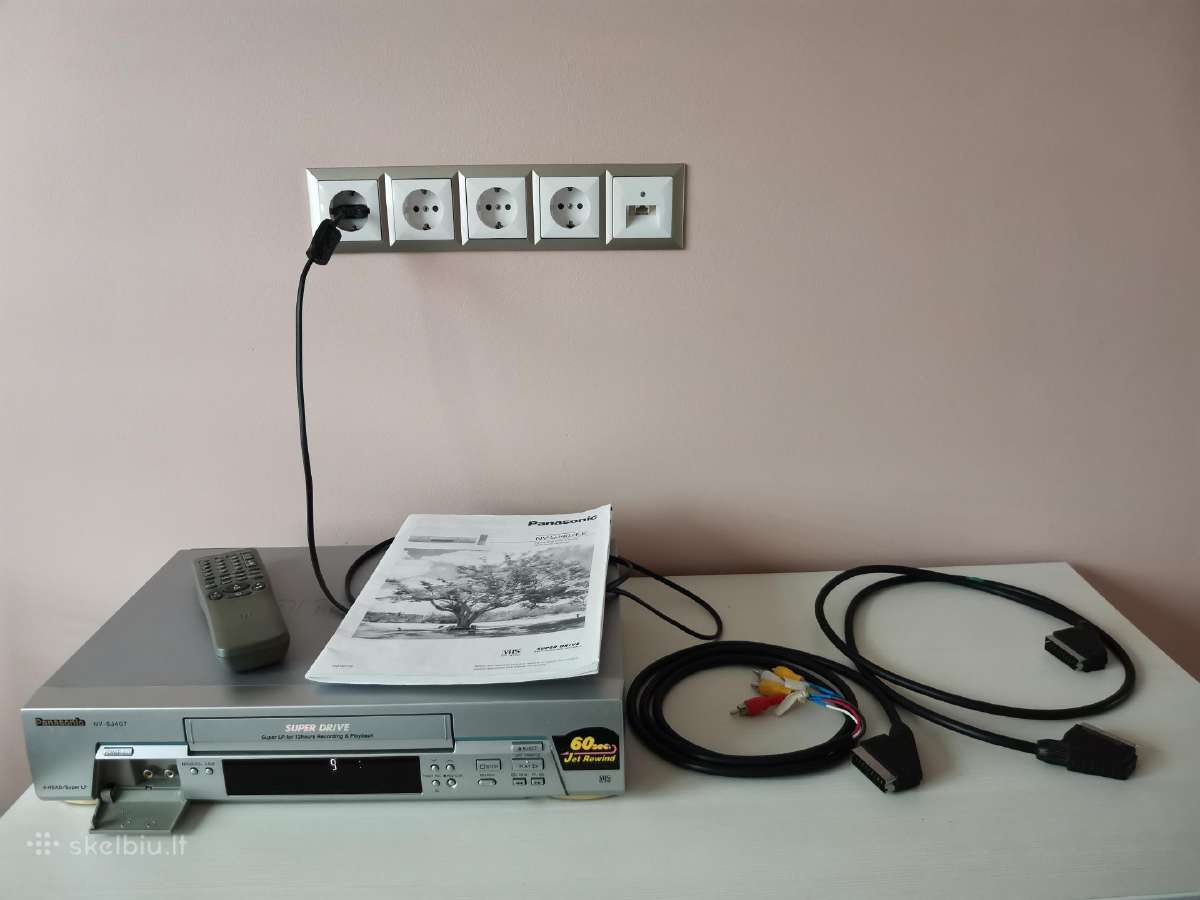 Panasonic Nv-sj407ee Super D Vhs grotovas. Siunčiu