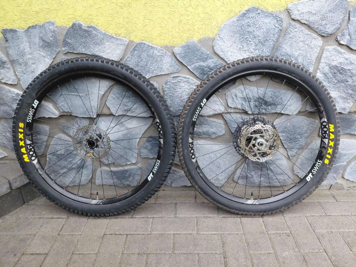 MTB 27.5 ratų komplektas DT Swiss + Maxxis
