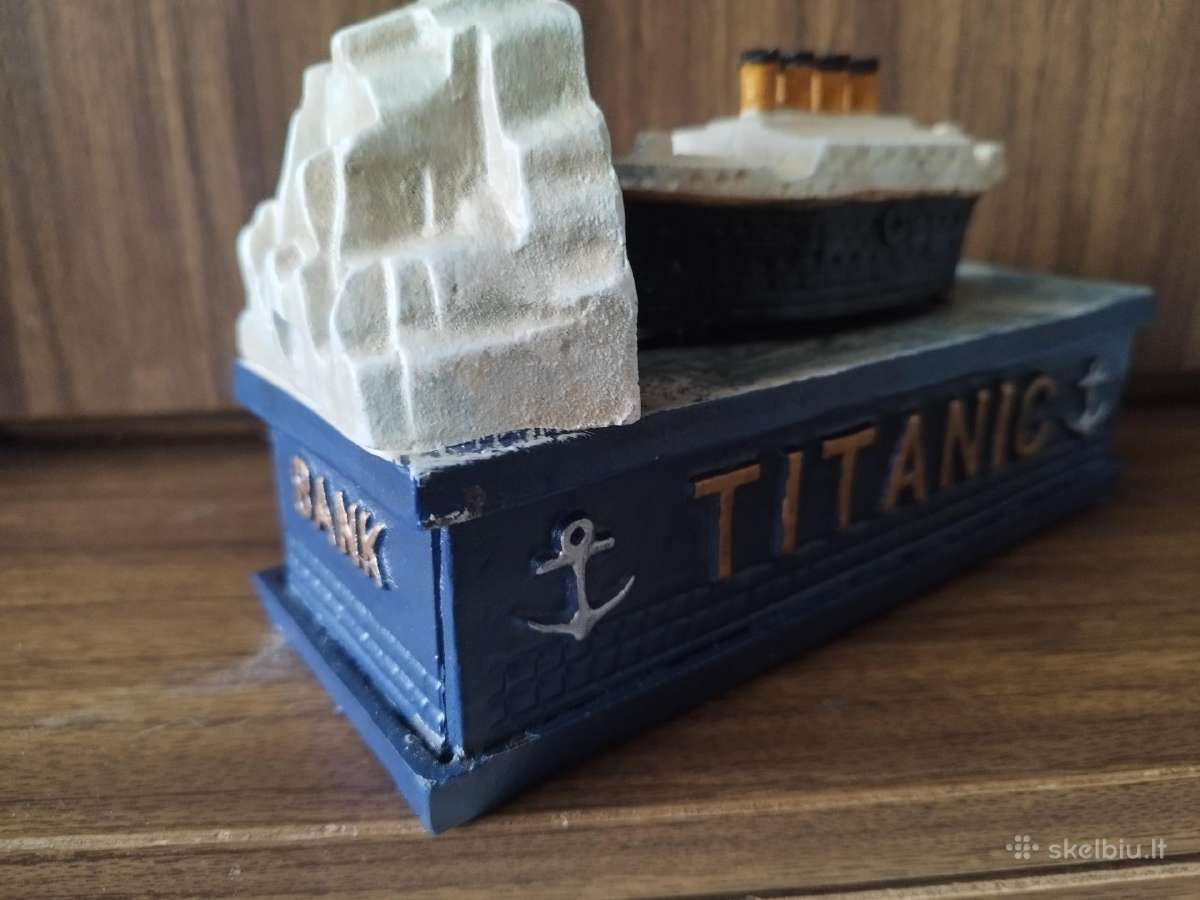 Metalinė taupyklėtitanic taupyklė - nuotraukos Nr. 6