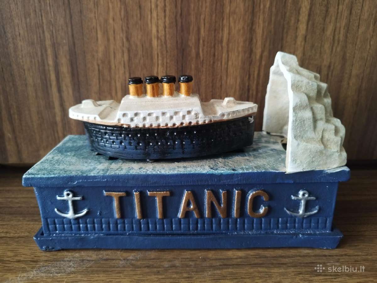 Metalinė taupyklėtitanic taupyklė - nuotraukos Nr. 3