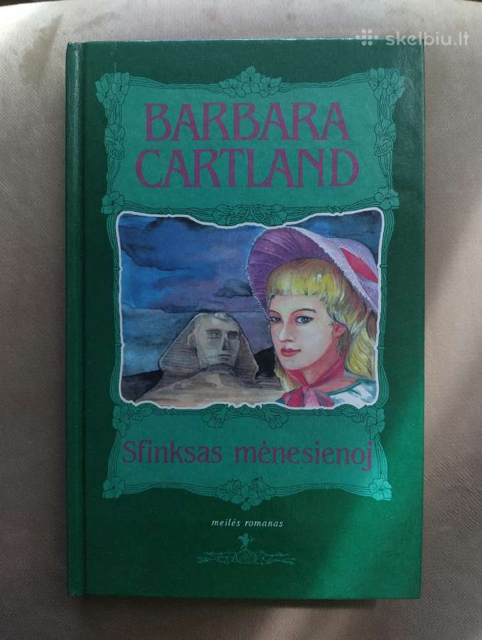 Barbara Cartland-sfinksas mėnesienoje