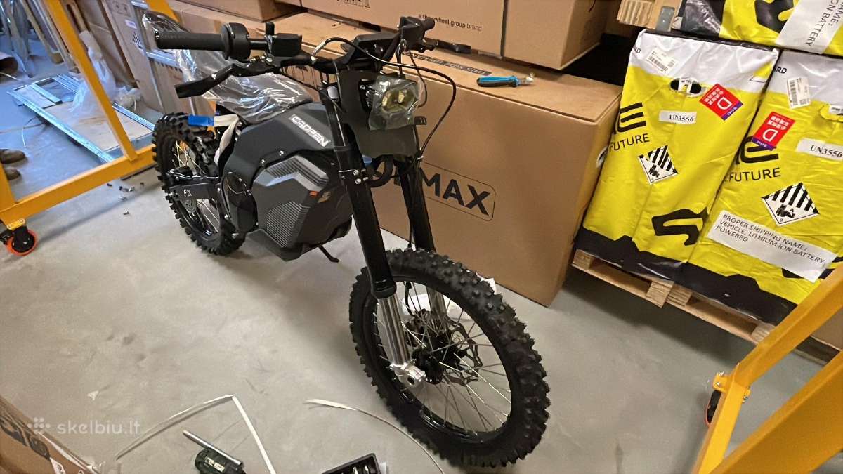 Caofen elektriniai registruojami motociklai - nuotraukos Nr. 9