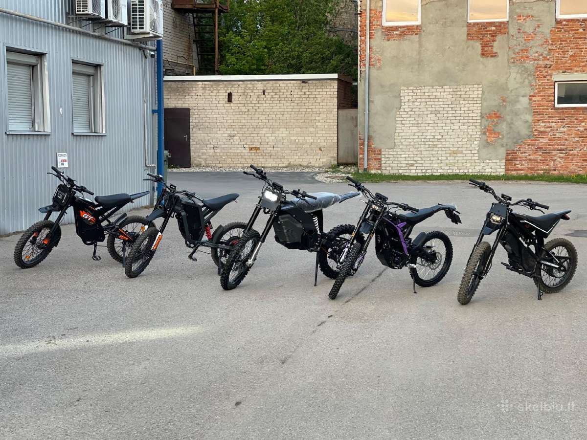 Caofen elektriniai registruojami motociklai - nuotraukos Nr. 2