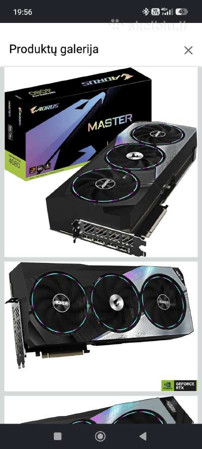 Gigabyte aorus 4080 master 16gb