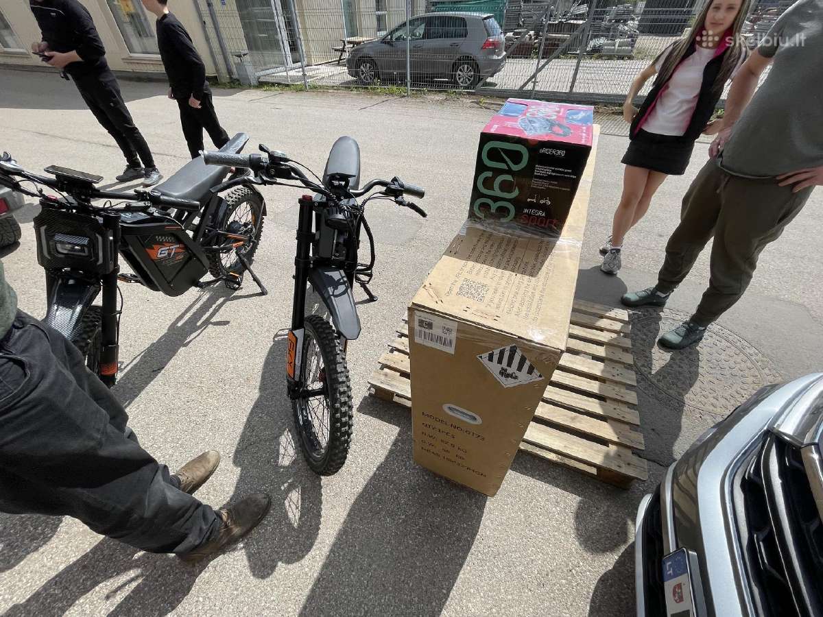 Caofen elektriniai registruojami motociklai - nuotraukos Nr. 17