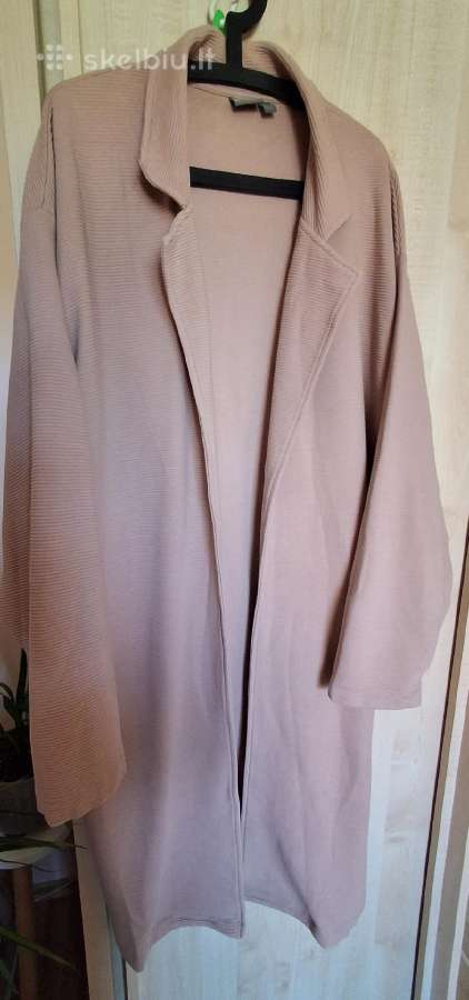 Asos pelenų rožinės spalvos ilgas užmestukas - nuotraukos Nr. 2