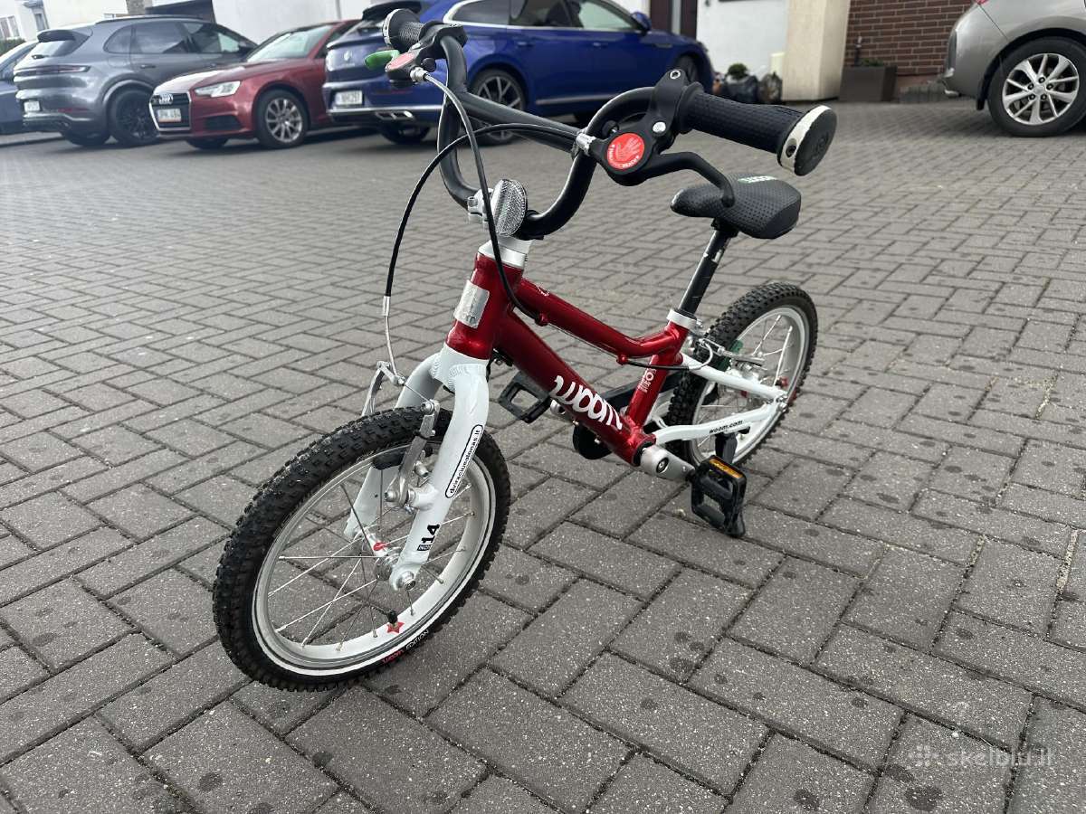 Vaikiškas dviratis woom 2