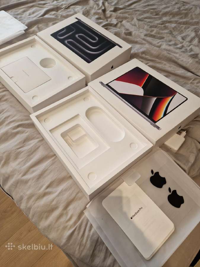 MacBook Pro originalios dėžės