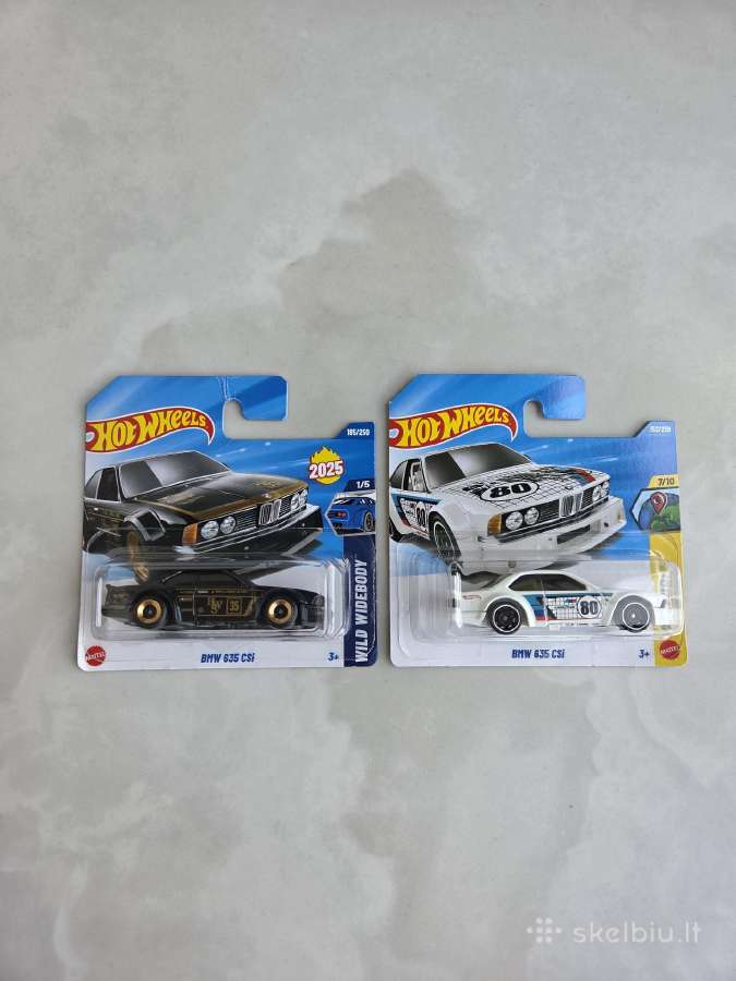 Hot Wheels bmw 635 csi rinkinys