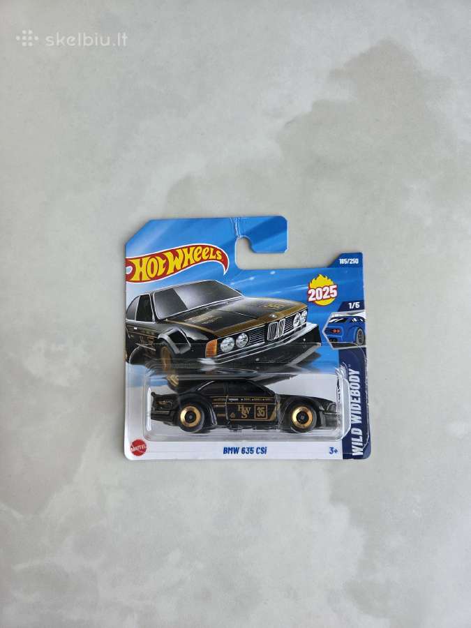 Hot Wheels bmw 635 csi rinkinys - nuotraukos Nr. 2