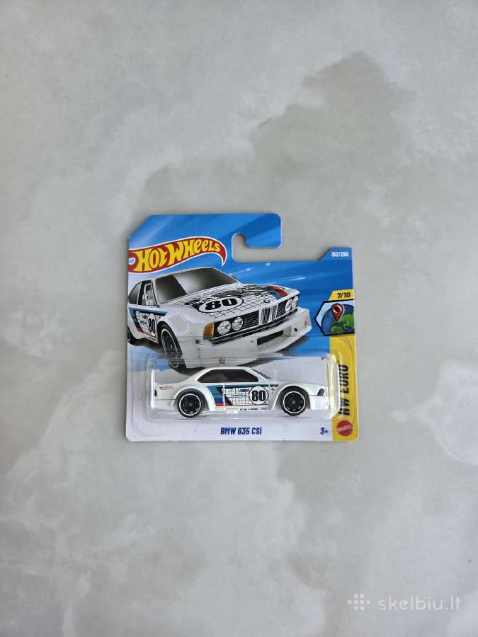 Hot Wheels bmw 635 csi rinkinys - nuotraukos Nr. 4