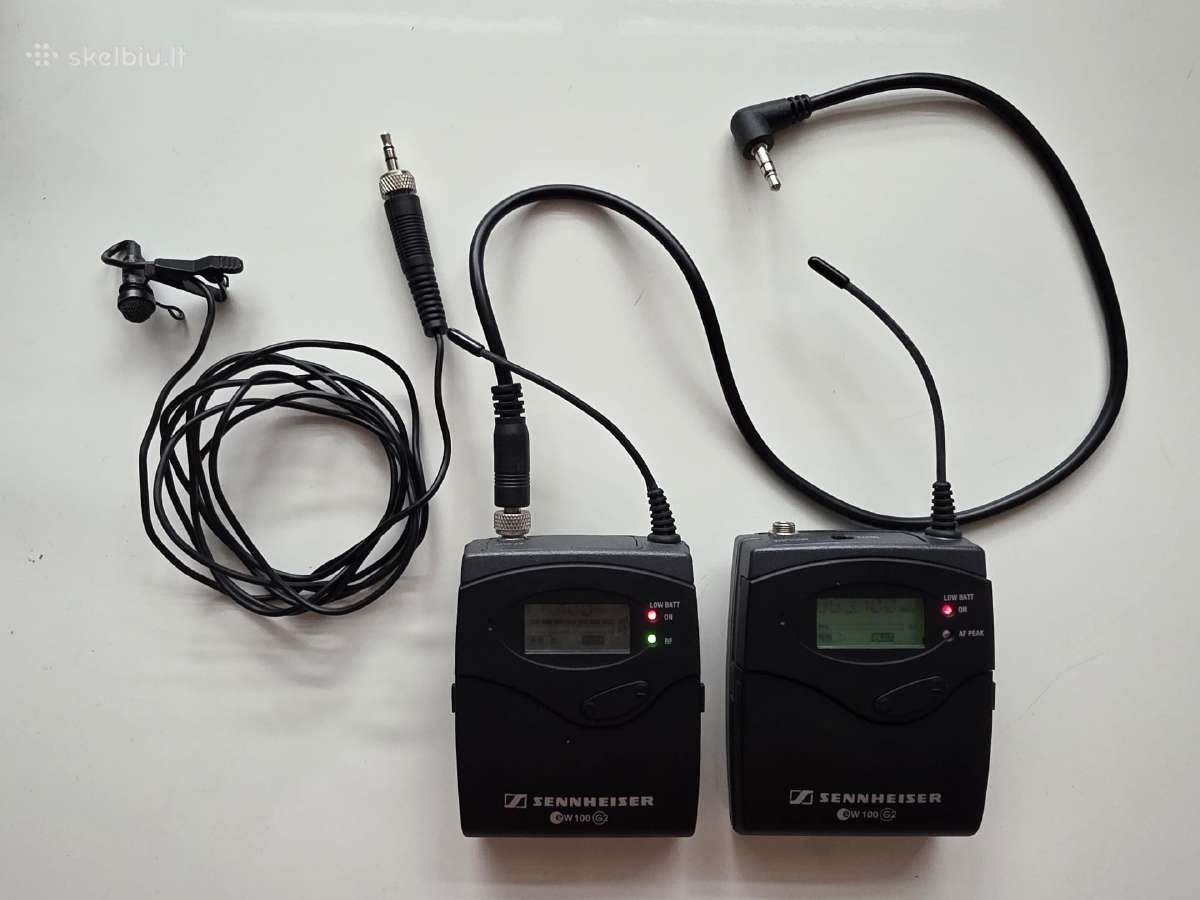 Sennheiser Ew100 G2 belaidė mikrofonų sistema