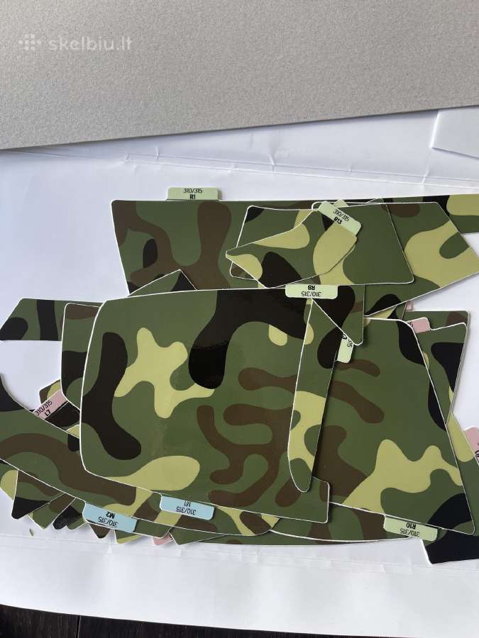Husqvarna automower 310 / 315 camo lipdukai - nuotraukos Nr. 3