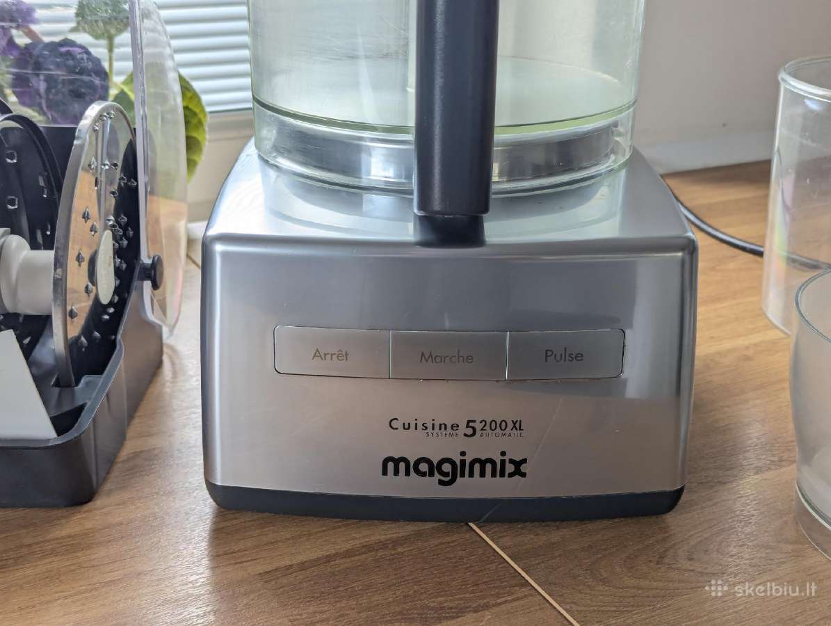 Parduodu virtuvinį kombainą Magimix 5200 XL, - nuotraukos Nr. 4