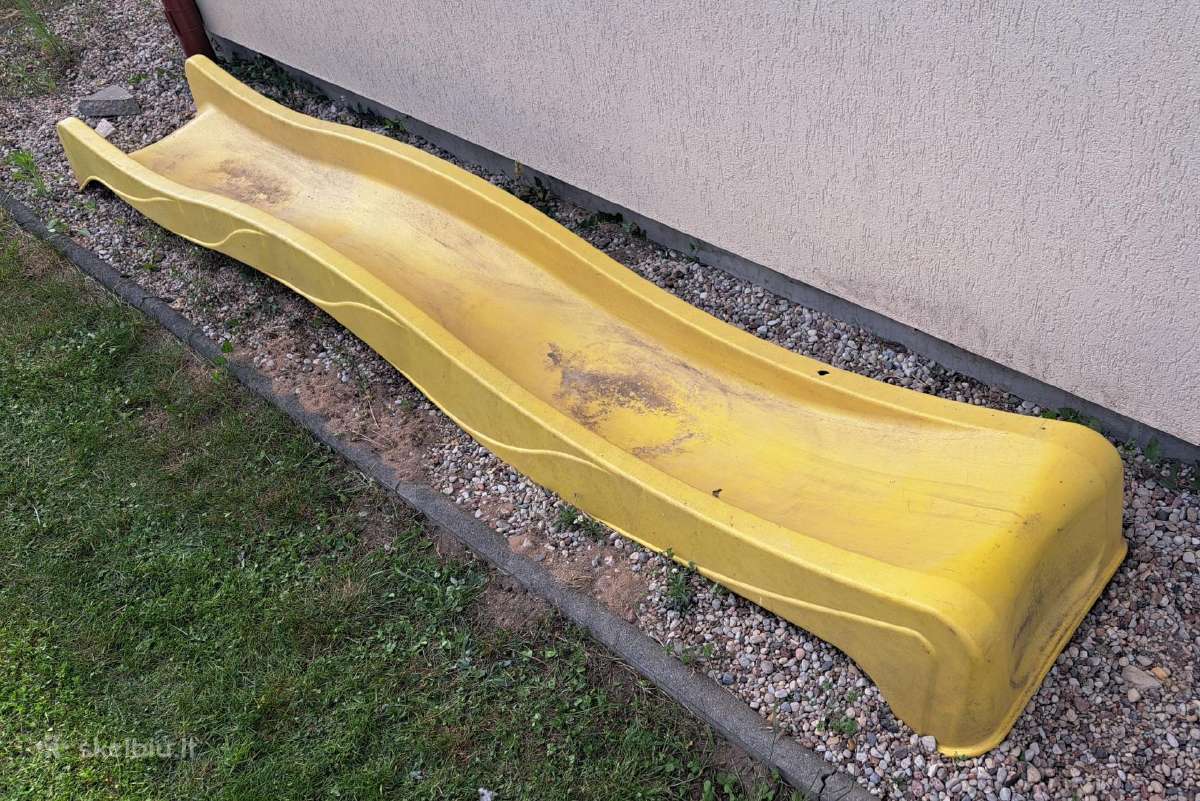 Čiuožykla vaikams (geltona)