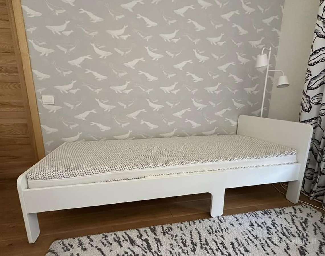 Ikea Slakt vaikiškos keičiamo ilgio lovos - nuotraukos Nr. 6