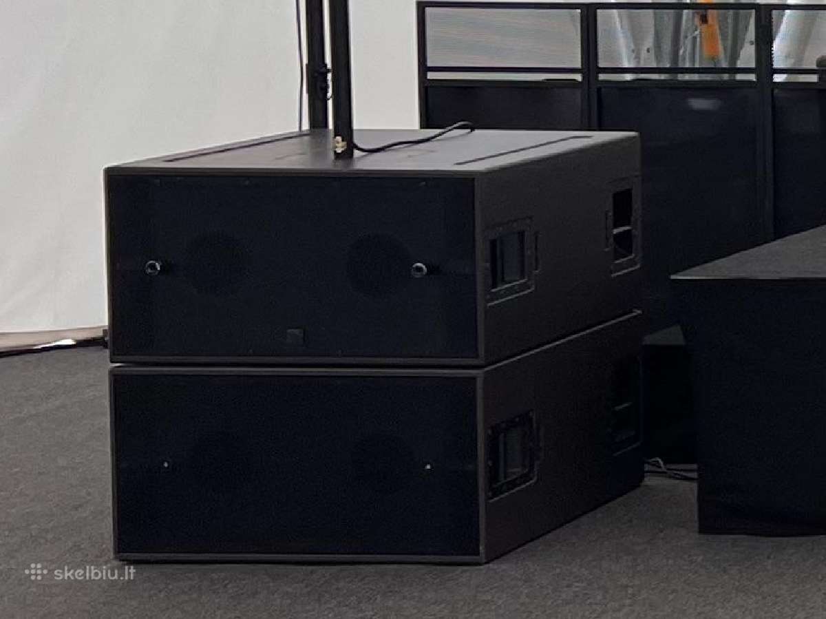 L-acoustics sb118 zemadaznes koloneles