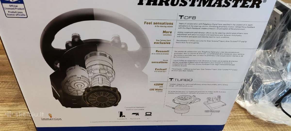 Thrustmaster T-GT II vairo komplektas - nuotraukos Nr. 9