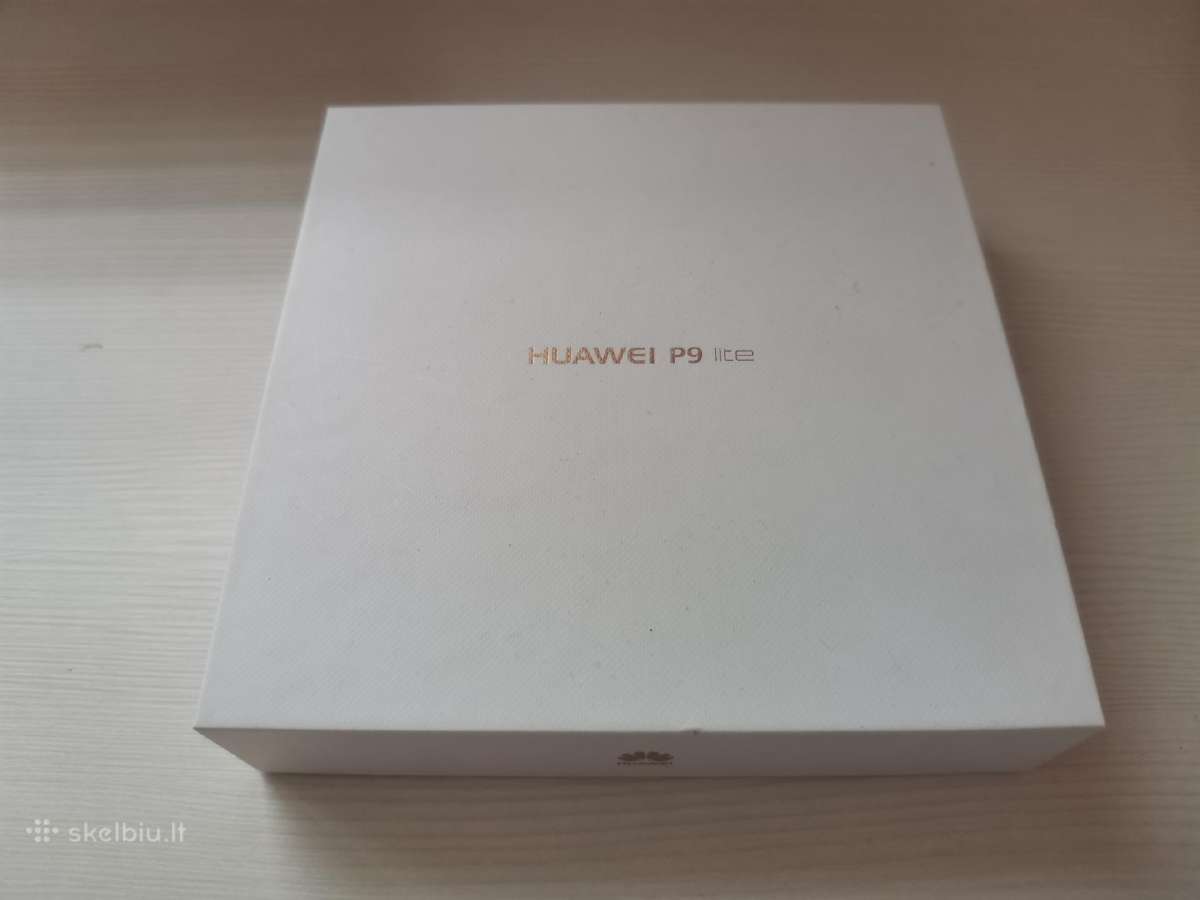 Huawei P9 lite, pilnas komplektas, veikiantis