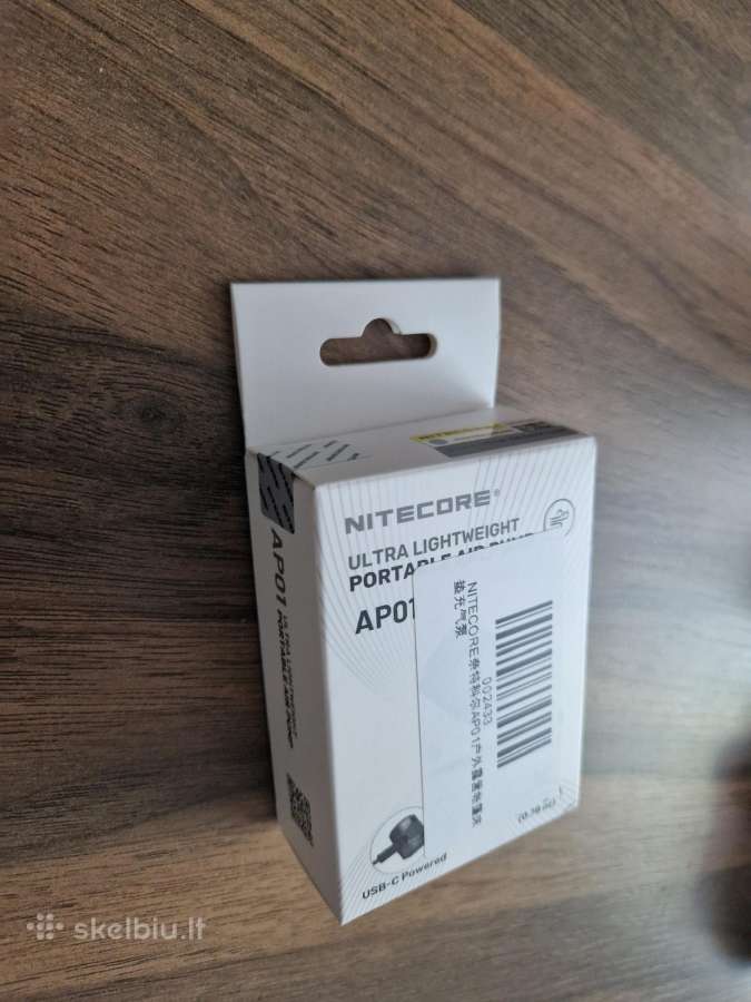 Nitecore Air Ap01 elektrinė pompa stovyklavimui - nuotraukos Nr. 4