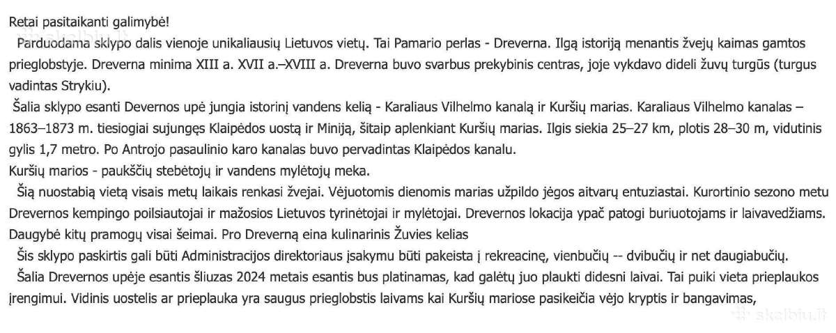 Sklypai Dreverna prie Vilhelmo kanalo - nuotraukos Nr. 15