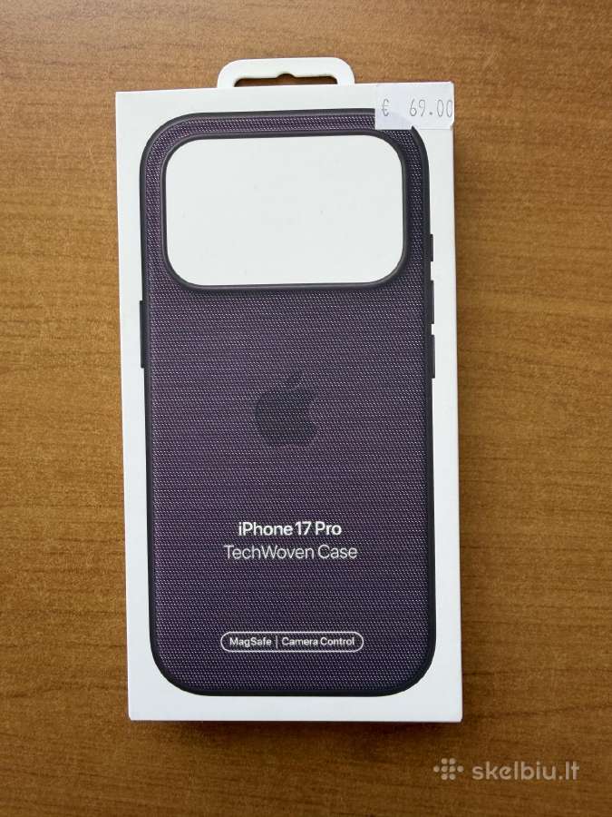 iPhone 17 Pro Techwoven Case originalus dėklas.