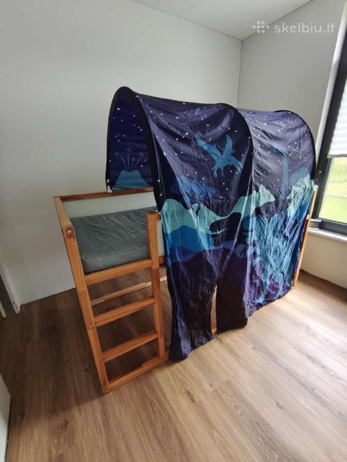Ikea Kura lova su palapine