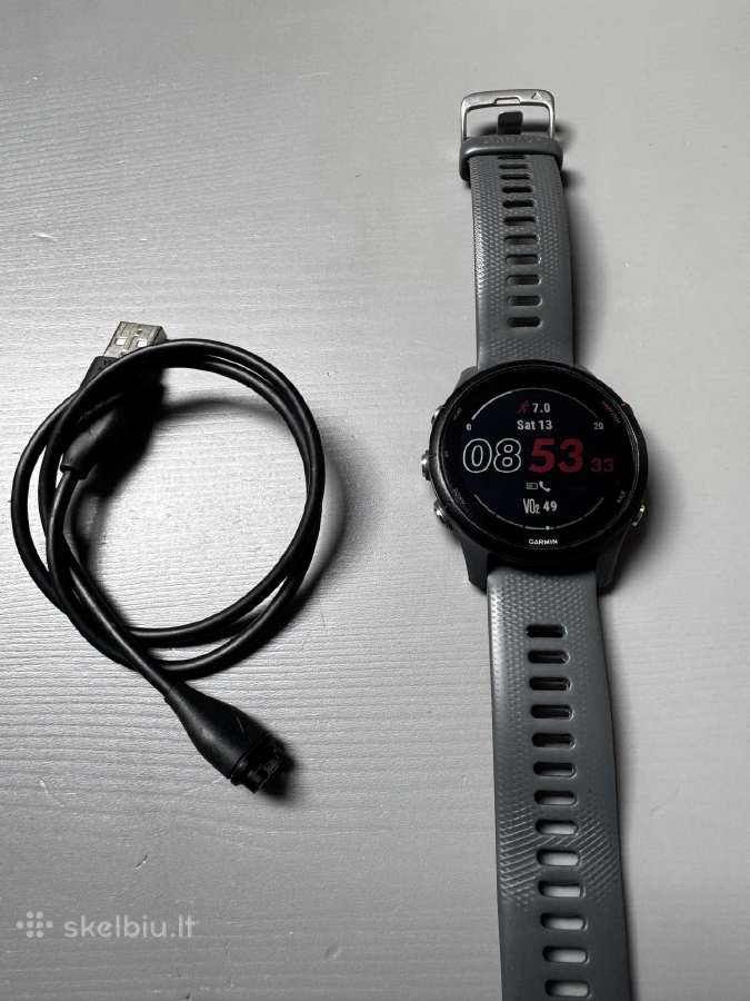Garmin Forerunner 255 Slate Grey – puikios būklės