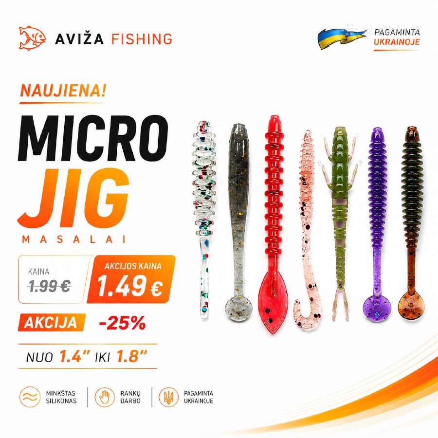 Micro Jig masalai pagaminti Ukrainoje