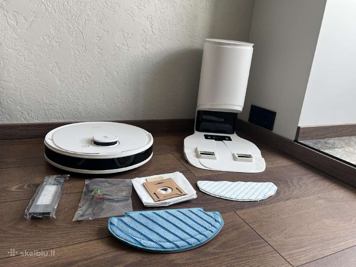 Ecovacs Deebot N8+ su automatinio išsivalymo stote