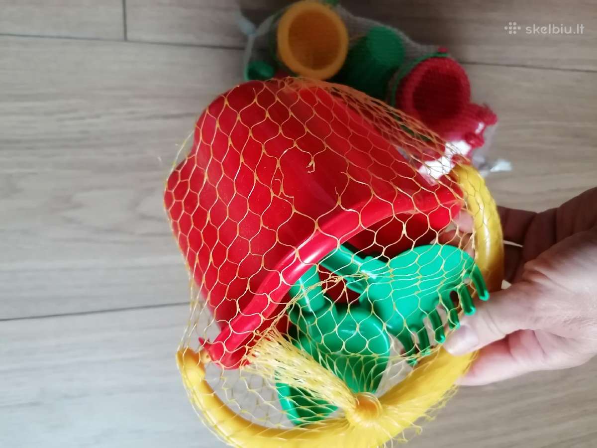 Du nauji komplektai smėlio dėžės įrankių vaikams! - nuotraukos Nr. 3