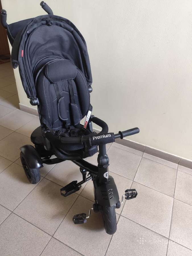Triratis Qplay Premium, juodas