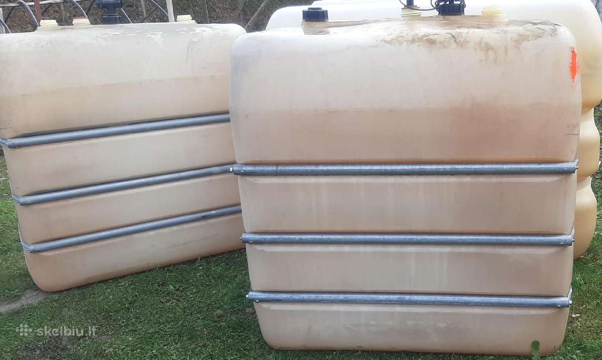 Skysto kuro talpa bačka 1000l 1500l 2000lkanistras - nuotraukos Nr. 2