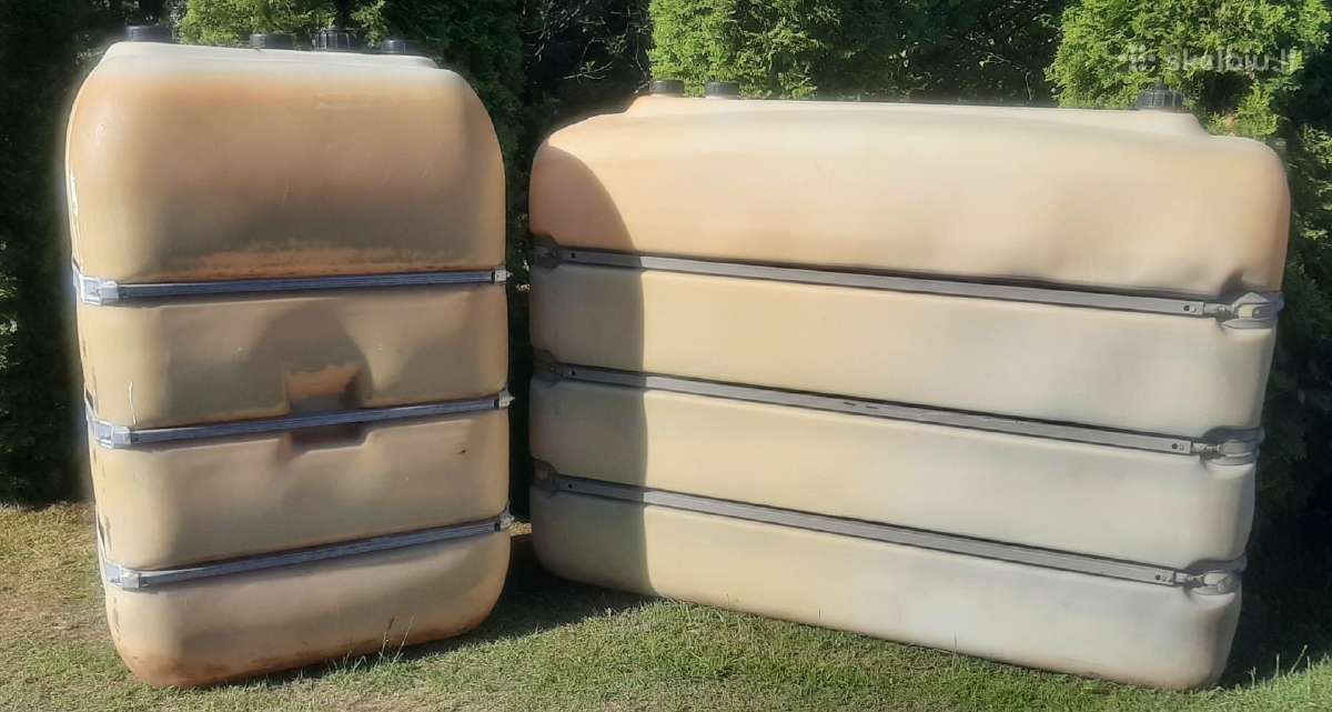 Skysto kuro talpa bačka 1000l 1500l 2000lkanistras - nuotraukos Nr. 5